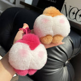 CUTE CORGI DOG BUTT CAR KEYCHAIN BAG PENDANT_CWMM2544