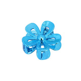 GOLD SILVER EGG FLOWER LARGE HAIR CLAW ELEGANT_CWMM4995