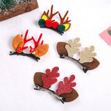 Cwaha0409_Christmas Kids Resin Hair Clips