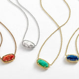 CREATIVE DECEMBER CRYSTAL PENDANT NECKLACE_CWMM3791