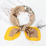 PAISLEY PRINT SATIN SCARF VERSATILE NECK WRAP_CWASC1171