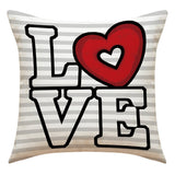 HOME VALENTINES DAY LINEN THROW PILLOW COVER_CWMM0773