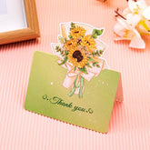 THREE DIMENSIONAL BOUQUET FLOWER GREETING CARD_CWMM1029