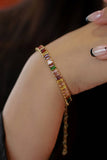 MULTICOLOR ZIRCON BRACELET_CWAJE0466