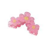 FLOWER GRAFFITI HAIR CLAW CUTE VERSATILE UPDO CLIP_CWMM5002