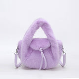 FLUFFY HANDBAG WOMEN PLUSH SHOULDER CROSSBODY BAG_CUAB00569