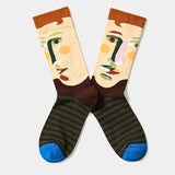 FRENCH FASHION BRAND COTTON THERMAL SOCKS_CWMS0194