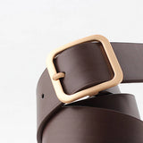 Cwabe0370_Square Buckle Fashion Belt