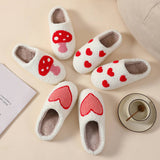 HOME LOVE PATTERN NON SLIP COTTON SLIPPERS_CWSHS0276