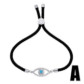 DEVILS EYE SET DIAMOND PEARL BRACELET_CWAJE0923