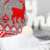 RUDOLPH 3D SANTA WINE BOTTLE BAG WITH BEARD_CWAJE05397