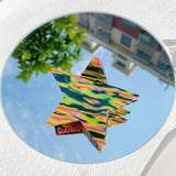 Y2K Star Hair Claw Colorblock Dopamine Style_Cwaha0568