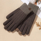 Winter Outdoor Warm Knitted Touch Screen Gloves_Cwag0392