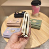 Cute Embroidered Bear Trifold Wallet_Cwab06216