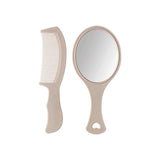CHILDREN HANDLE 2 PIECE MIRROR COMB SET_CWMM0906