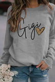 Valentine Letter Printed Long Sleeve Pullover_Cwtstl0968