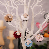 Cwmm2992_Christmas Creative Christmas Tree Lamb Pendant