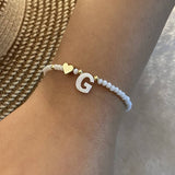 26-Letter Shell Beaded Bracelet_Cwaje4942