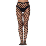 Women Patterned Fishnets Tights Black Pantyhose Sto_Cwms0238