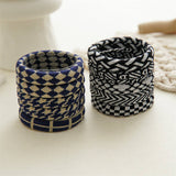 5 PIECE SET OF HIGH ELASTIC HAIR TIES_CWAHA1112
