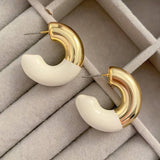 MINIMALIST AND PERSONALIZED MAILLARD RETRO EARRING_CWAJE1144