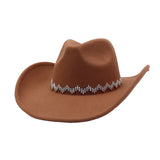 MEN WOMEN FELT COWBOY WESTERN FEDORA_CWAH04436