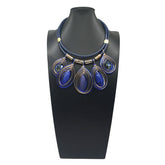 BOHEMIAN CRYSTAL PENDANT EARRINGS NECKLACE SET_CWMM4742