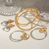 STAINLESS STEEL COLLAR HIGH END EARRINGS_CWASC1687