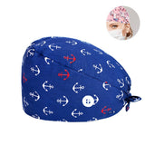 SCRUB CAP SURGICAL CAP WITH BUTTONS DOCTOR CAP_CWAH3326