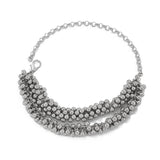 EXAGGERATED PERSONALITY ROUND BEAD NECKLACE_CWAJE1915