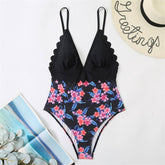 Womens Bikini Tummy Control One Piece Swimsuit