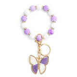 FASHION BRACELET BUTTERFLY PENDANT KEYCHAIN_CWMM1306