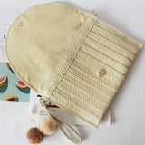 Women Casual Sand Clutche Crossbody Bag_Cwab0811