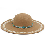 2024 NEW STYLE LACE STITCHING STRAW HAT_CWAH1203