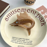 OCEAN SAILFISH ACETATE CLAW CLIP UNIQUE DESIGN_CWAHA5833