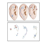Waterproof Ear Tattoos Cute Cartoon Set_Cwmm8395