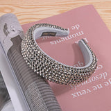 FULL RHINESTONE WIDE BRIMMED FASHION HEADBAND_CWAHA0498