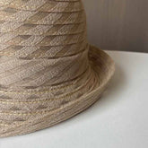 FLOWER HALF ROLL MESH SUN HAT_CWAB2902