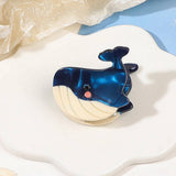 CUTE OCEAN STARFIS SEA SNAIL SMALL ACETATE HAIR CLAW CLIPS