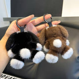 CUTE PUPPY CAR KEYCHAIN BAG PENDANT ORNAMENT_CWMM2542