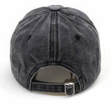 Washed Letter Embroidery Baseball Cap Sun Hat Cwah1132