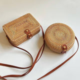 Vintage Autumn Rattan Shoulder Crossbody Bag_Cwmm4545