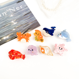 OCEAN STYLE CLAW CLIP CUTE DOLPHIN SHELL_CWAHA1482