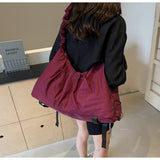 ARTISTIC SIMPLE PLEATED HANDBAG_CWAB3266