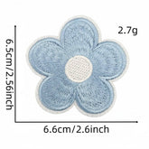 CARTOON EMBROIDERY BLUE SERIES CLOTH PATCH_CWMM4066