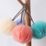 BATH POUF50G LARGE LANTERN BATH FLOWER BATH BALL_CWMM3389