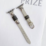 IWATCH9 1 14MM HEART LEATHER STRAP FOR APPLE WATCH_CWWW0068