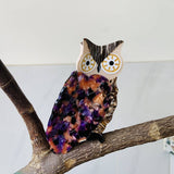 FASHIONABLE WHITE SWAN ACETIC ACID HAIR CLIP_CWAHA0549