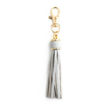 LEATHER FRINGE KEYCHAIN PU TASSEL BAG CHARM_CWAB5008