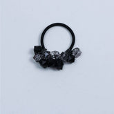 FRESH CLEAR SQUARE BEAD HAIR TIE CUTE SIMPLE BAND_CWAHA6786